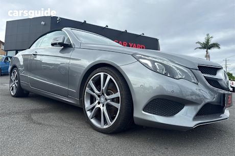 Grey 2015 Mercedes-Benz E400 Cabriolet