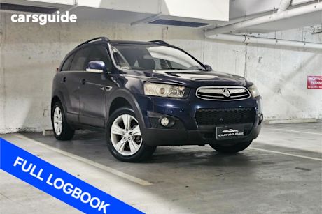 Blue 2012 Holden Captiva Wagon 7 Lx (4X4)