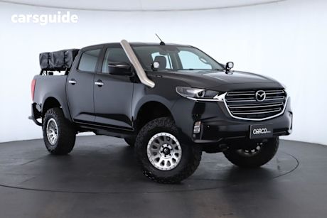 Black 2022 Mazda BT-50 Dual Cab Pick-up Xtr (4X4)