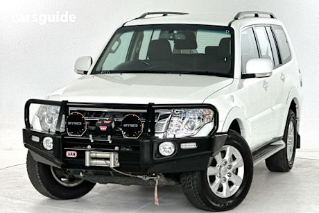 White 2019 Mitsubishi Pajero Wagon Glx (4X4) 7 Seat