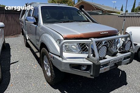2012 Nissan Navara Dual Cab Utility St-X 550 (4X4)