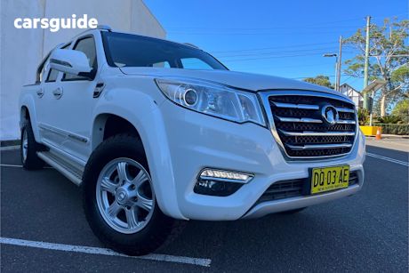 White 2020 Great Wall Steed Dual Cab Utility (4X2)