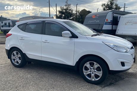 White 2013 Hyundai IX35 Wagon Active (Fwd)