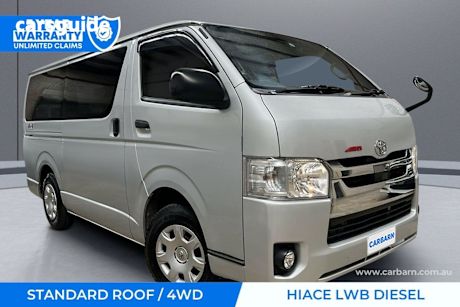 Silver 2020 Toyota HiAce Commercial LONG DX GL PACKAGE