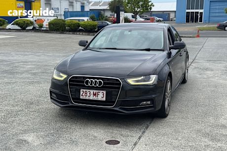 Black 2015 Audi A4 Sedan 1.8 Tfsi S-Line Le