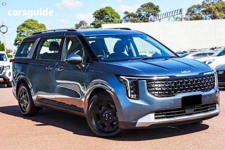 Blue 2025 Kia Carnival Wagon S