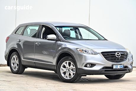 Silver 2015 Mazda CX-9 Wagon Classic (Fwd)