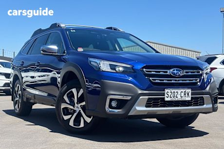 Blue 2022 Subaru Outback Wagon Awd Touring