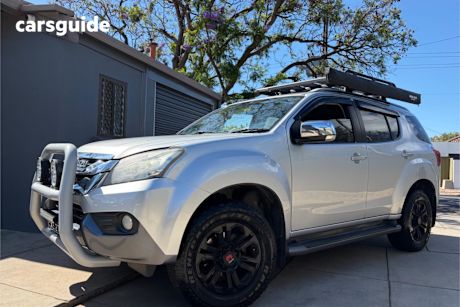 Silver 2014 Isuzu MU-X Wagon Ls-T (4X4)