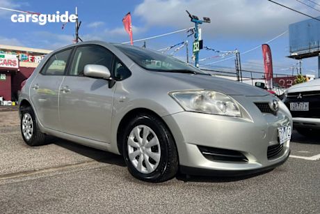 Silver 2007 Toyota Corolla Wagon Ascent