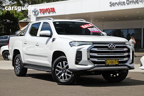 White 2024 LDV T60 Double Cab Utility Max Pro (4X4)