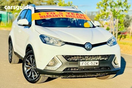 White 2016 MG Mg6 Plus Fastback Core