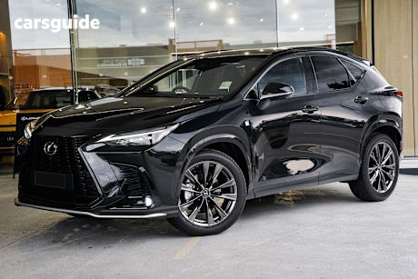 Black 2025 Lexus NX350 Wagon F Sport Awd
