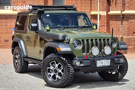 Green 2022 Jeep Wrangler Hardtop Rubicon (4X4) 2 Door