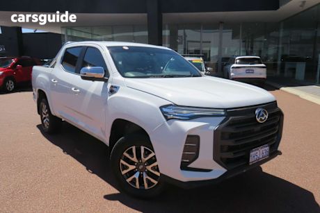 White 2022 LDV T60 Double Cab Utility Max Luxe (4X4)