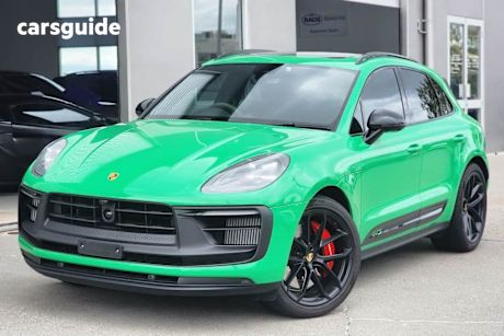 Green 2024 Porsche Macan Wagon Gts