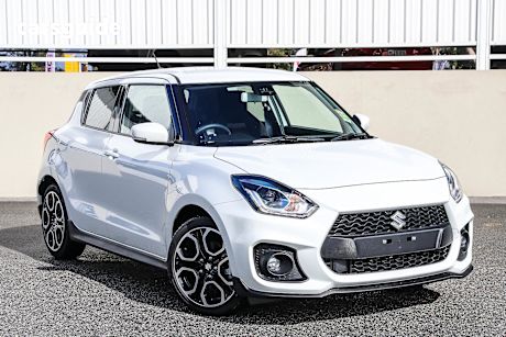 White 2025 Suzuki Swift Hatchback Sport Turbo (Qld)