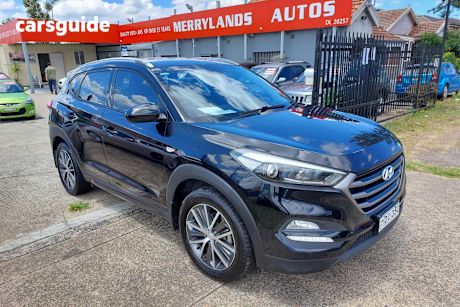 Black 2016 Hyundai Tucson Wagon Active X (Fwd)