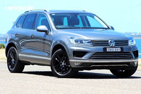 Grey 2016 Volkswagen Touareg Wagon 150 Tdi Element