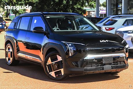 Black 2025 Kia Ev3 Wagon Earth 2Wd Lr Warm Grey