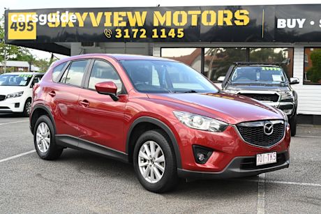 Red 2013 Mazda CX-5 Wagon Maxx Sport (4X4)