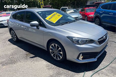 Silver 2021 Subaru Impreza Hatchback 2.0I-L (Awd)