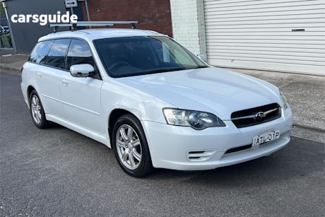 White 2004 Subaru Liberty Wagon 2.0I
