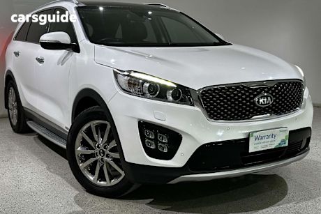 White 2017 Kia Sorento Wagon Gt-Line (4X4)