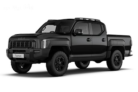 Black 2025 Kia Tasman Double Cab Pick Up X-Pro (4X4) (0.9T) Bdy Fender