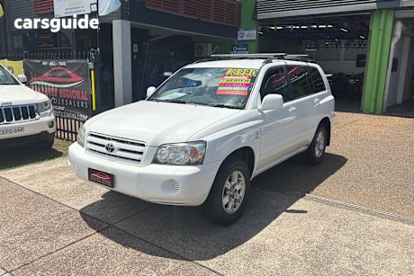 White 2007 Toyota Kluger Wagon Cvx (4X4)