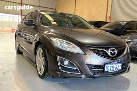 Grey 2011 Mazda 6 Hatchback Luxury Sports