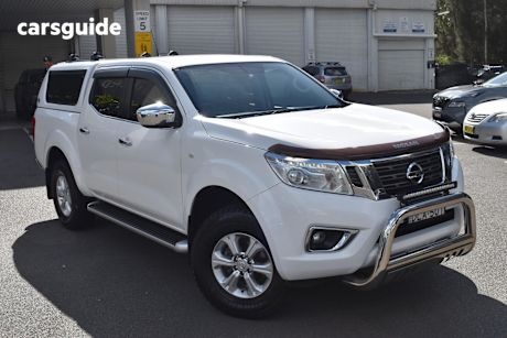 White 2016 Nissan Navara King Cab Utility St (4X4)