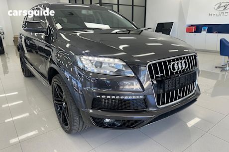 Black 2013 Audi Q7 Wagon 3.0 Tdi Quattro