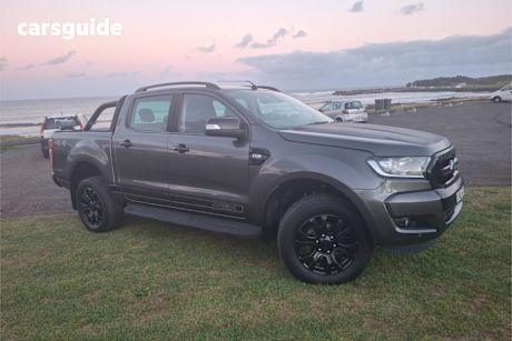 Grey 2017 Ford Ranger Dual Cab Utility Xlt 3.2 (4X4)