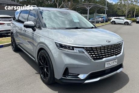 Grey 2021 Kia Carnival Wagon Platinum