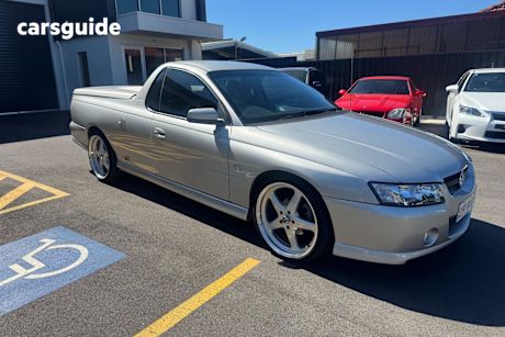 Silver 2007 Holden UTE Ute Tray SVZ R