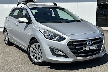 Silver 2016 Hyundai I30 Hatchback Active
