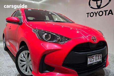 Pink 2023 Toyota Yaris Hatchback Ascent Sport