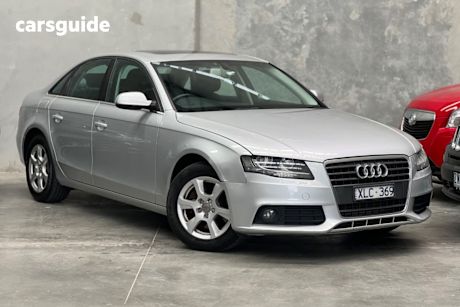 Grey 2009 Audi A4 Sedan 1.8 Tfsi