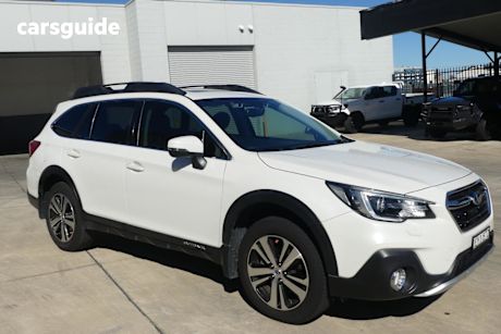White 2019 Subaru Outback Wagon 2.5I Premium