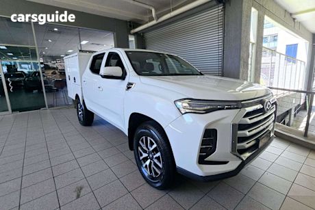 White 2022 LDV T60 Double Cab Utility Max Pro (4X4)