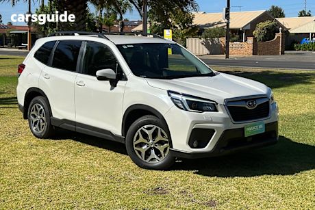 White 2021 Subaru Forester Wagon 2.5I (Awd)