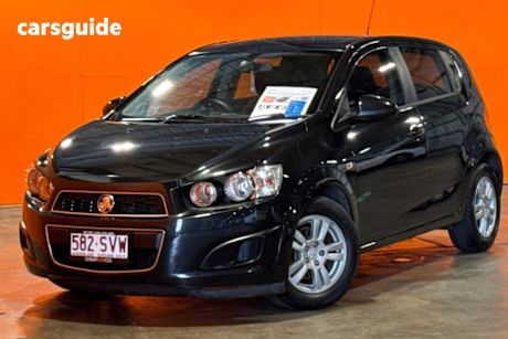 Black 2012 Holden Barina Hatchback Cdx
