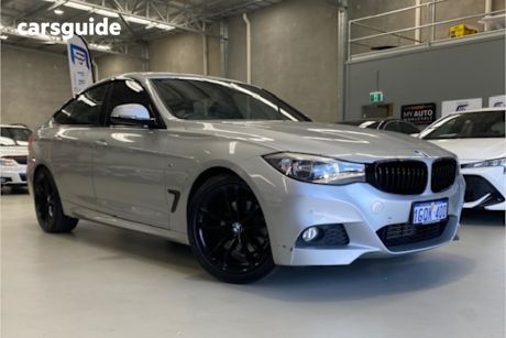 Silver 2014 BMW 328I Hatchback Gran Turismo (Sport)