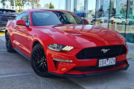 Red 2017 Ford Mustang Coupe Fastback Gt 5.0 V8