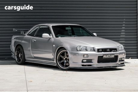 Silver 2000 Nissan Skyline Coupe Gtr V-Spec