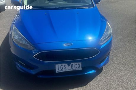 Blue 2016 Ford Focus Hatchback Sport