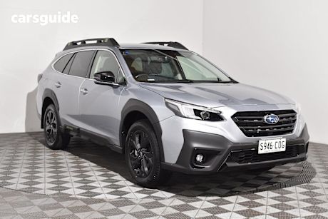 Silver 2022 Subaru Outback Wagon Awd Sport