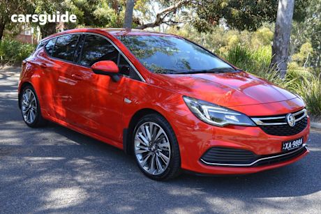 Red 2019 Holden Astra Hatchback Rs-V