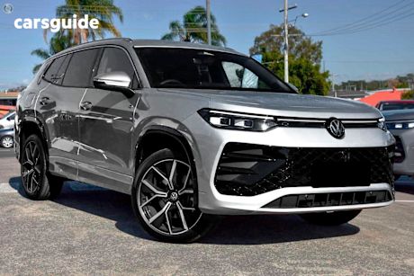 Silver 2025 Volkswagen Tayron Wagon 195Tsi R-Line 4Motion